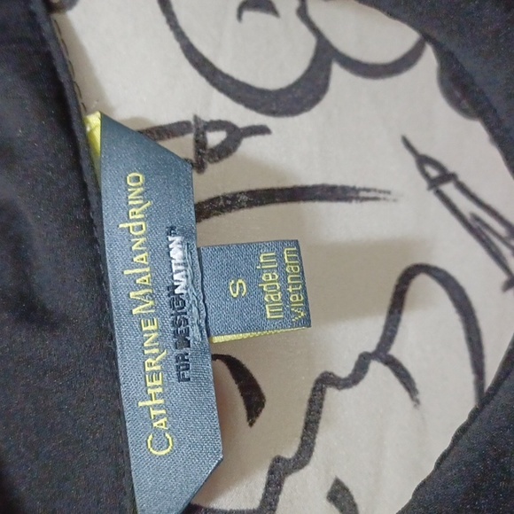 🖤Catherine Malandrino for Design Nation Cream & Black PARIS Size Small - Picture 5 of 7